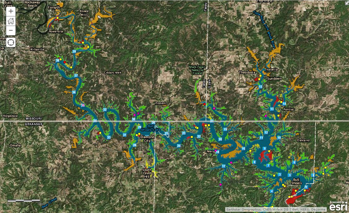 Little Rock District > Missions > Planning > Bull Shoals Lake Master